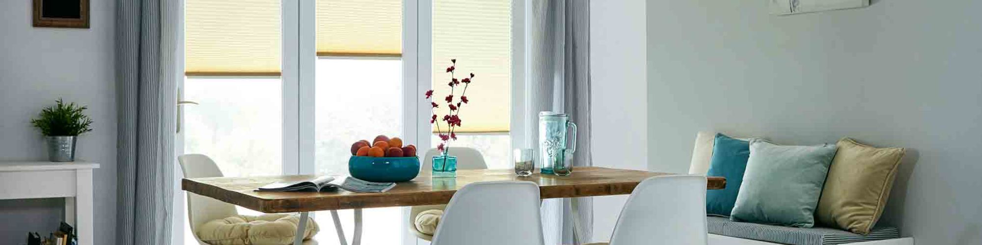 Baby Blue Perfect Fit Blinds from Blind Revolution.